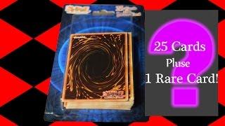 Crazyish yugioh blister pack - 1 rare + 25 cards!!!