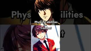 Yagami VS Yagami #edit #shorts #anime #classroomoftheelite #deathnote #light #ayanokoji #vs