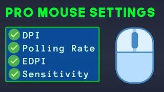 What the Pros are Using (DPI, Polling Rate, EDPI) - Mouse Settings