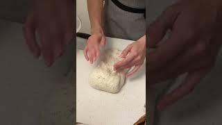 Shaping and scoring sourdough