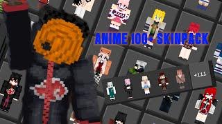 100+ skinpack  MCPE 1.20+ (WORK ON EVERY SERVER)