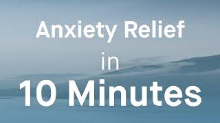 10 Minute Meditation for Anxiety (Female Voice) | Grace Smith Hypnosis