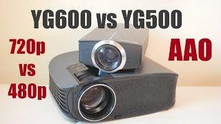 YG600 vs YG500 Проектор Projector