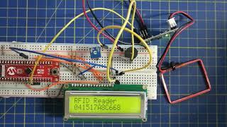 RFID Reader example using PIC16F15376 Curiosity Nano and RDM6300 module