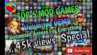 [MOD GAME] Best 5 Mod Apk Games For Android 2021| Super Mod Games | Part 1# Install And Enjoy