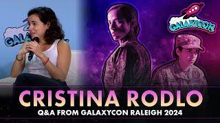 Cristina Rodlo Q&A | GalaxyCon Raleigh 2024