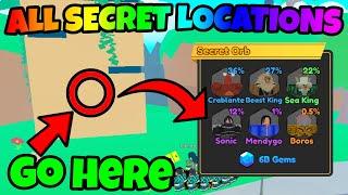 *BEST GUIDE* Every SECRET Location In Anime Punching Simulator 2!!