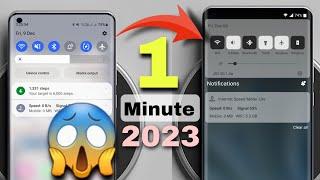 All Samsung Smartphone ! Customize Notification Panel || How change Notification  bar 