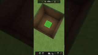 How to make a small trampoline in Minecraft #minecraft #shorts #viral