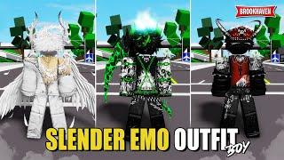 OUTFIT SLENDER EMO For Boy In Brookhaven ID/CODES - Roblox Part 3