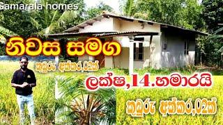 ලක්ෂ,14.හමාරයි / නිවස කුබුරු අක්කර දෙක / 2025house for sale in srilanka /