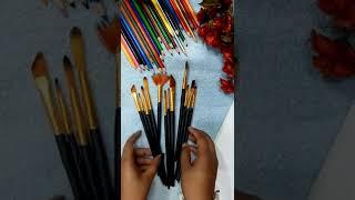 Watch this Before Buying Painting Brushes from Amazon or Flipkart || #shorts