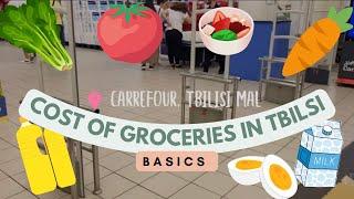 COST OF GROCERIES| july 2022  IN TBILISI, GEORGIA | MED GIRL STORIES ‍️