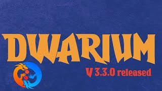 DWAR. Всё о настройке #dwarium Смотрим обнову 3.3.0