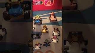 Mario Kart 8 Deluxe Toys Display inside McDonald's