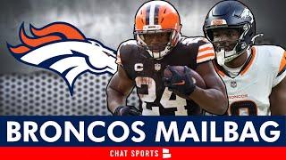 NEWEST Denver Broncos Rumors Ft. Nick Chubb, RJ Harvey & More | Broncos Q&A