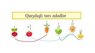 Riyaziyyat 6-cı sinif 10. Qarşılıqlı tərs ədədlər