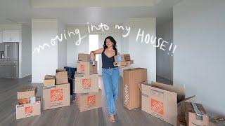 it's MOVING DAY: move-in with me to my new house!!