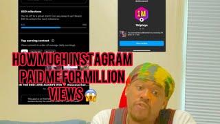 HOW MUCH I GOT PAID FROM INSTAGRAM REELS BONUS PROGRAM FOR SUMMER 