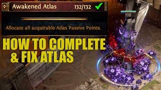 How to Fix Atlas & Complete Awakened Atlas in POE Affliction