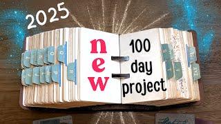 My new 100 day project of Rolodex art cards 