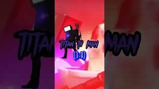 Titan tvman #vs random toilets ( #skibiditoilet #edit #mgz #titantv )