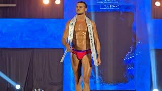 Mister Cosmopolitan 2024 swimwear competition performance.