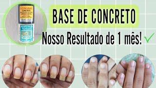 base de concreto|top beauty|resultado de 1 mês|@beatrizgoudart