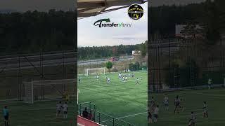 U15 Maçında Direğe Takılan Bir Frikik #amatörfutboltv #frikik