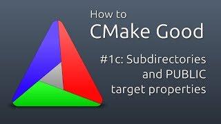 How to CMake Good - 1c - Subdirectories and Target Interface Properties