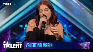 Valentina Marini - Cantante de jazz | Audiciones | Got Talent Argentina 2023