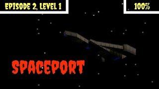 Duke Nukem 3D (100%) Walkthrough (E2L1: Spaceport)