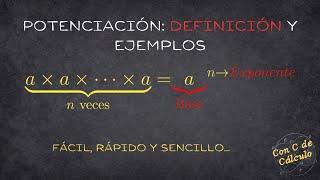 ¿Qué es la Potenciación? | Ahora si entenderás la Potenciación.