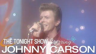 David Bowie Performs "Life on Mars?" and "Ashes to Ashes"  | Carson Tonight Show