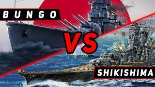 ЛИНКОР BUNGO VS SHIKISHIMA! ЧТО ОКАЖЕТСЯ СИЛЬНЕЕ?! МИР КОРАБЛЕЙ/WORLD OF WARSHIPS!