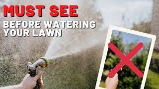 How to water your Lawn like a PRO