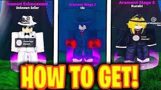 HOW TO GET ALL NEW ARMAMENT STAGES In JUJUTSU PIECE! Roblox