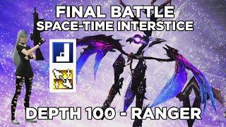 [PSO2 Global] Final Battle: Space-Time Interstice / Sodam [Depth 100] Ranger