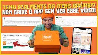 TEMU ITENS GRATIS TÁTICA USADA PELA PLATAFORMA PRA TE FAZER BAIXAR O APP E NÃO GANHAR NADA !