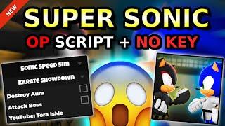 |NEW| Sonic Speed Simulator OP Script ( FARM KARATE EVENT ) PASTEBIN