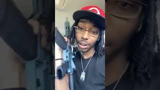 Good as I should be this bihh gone push back a bear #assaultriffle
