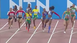 Women's 4x100m Final, World U20 #trackandfield2024 #4x100m