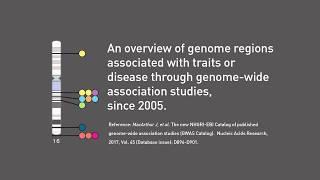 GWAS associations, 2005-2017