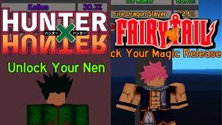 How to Get Nen and Magic Release Special in Anime Fighting Simulator | New Update | Roblox