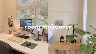 extreme small room makeover 🪴minimalist & pinterest style inspired ₊˚⊹