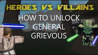 ROBLOX Star Wars: Heroes vs Villains -  General Grievous Tutorial