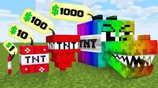 Minecraft but I can Buy OP TNT