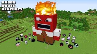 SURVIVAL ANGER HOUSE WITH 100 NEXTBOTS in Minecraft - Gameplay - Coffin Meme