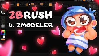 ZBrush - 4. ZModeler *_*