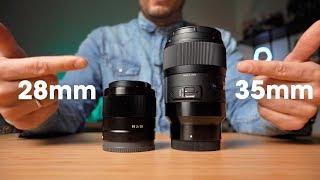 Sigma 35mm f1.4 Art vs Sony 28mm f2 - Welches Objektiv lohnt sich mehr?